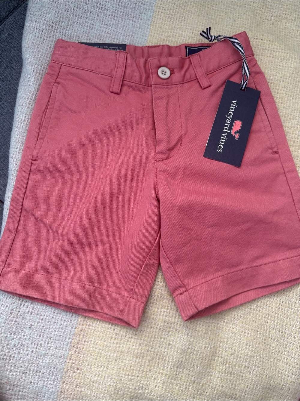 Vineyard Vines Coral Kid’s Shorts